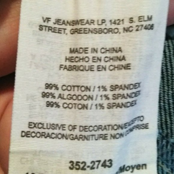 LEE NWT 'ONE TRUE FIT' - Picture 5 of 6